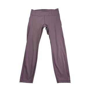 Athleta Womens Ultimate Stash Pocket 7/8 Tight Size M Purple